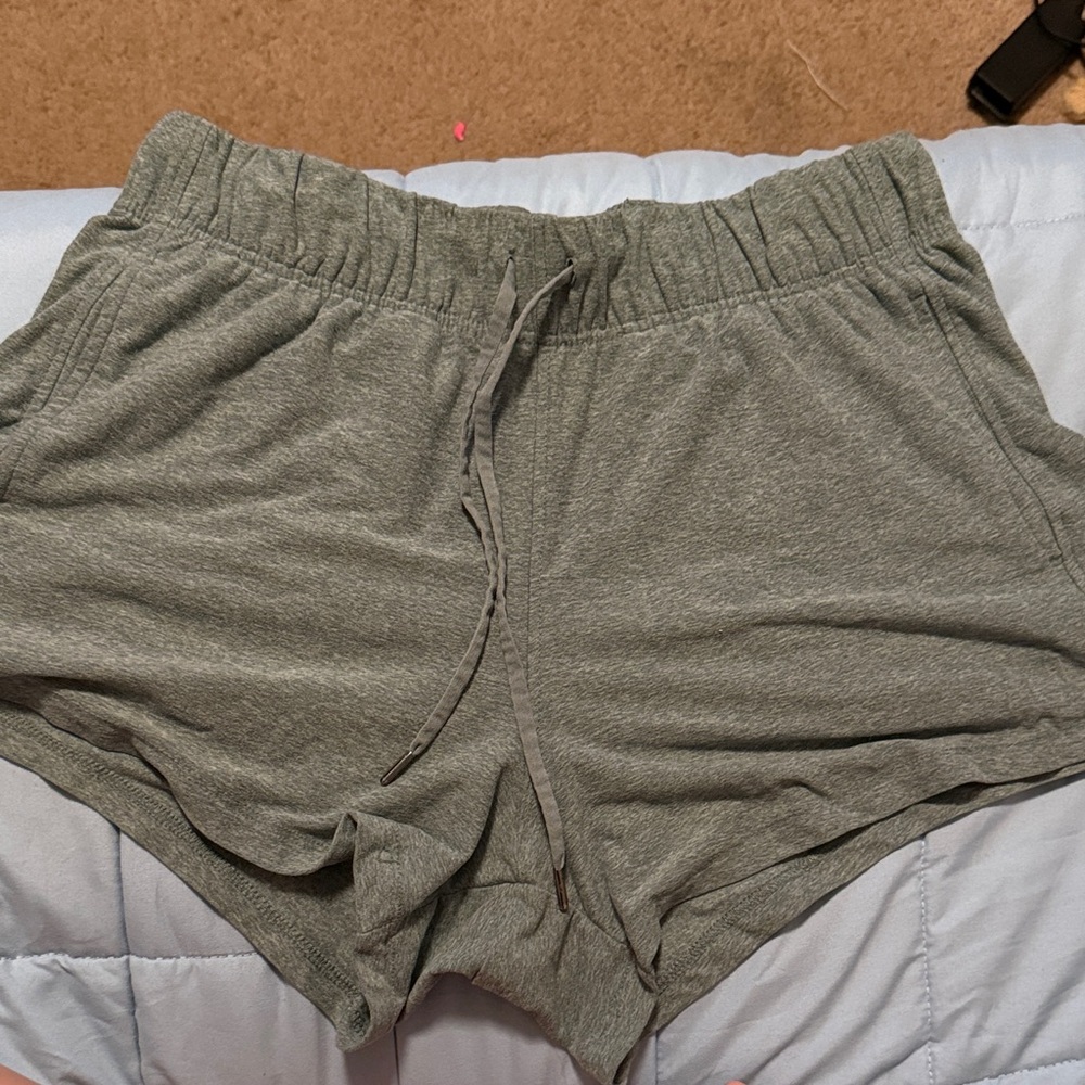 Athletic Works Women's Gray Athletic Shorts